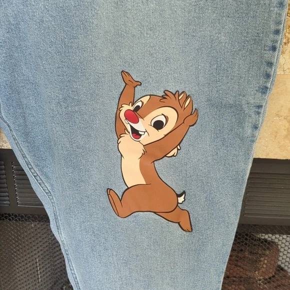Size 28 Disney Chipmunks and Acorn Jeans - Picture 3 of 14